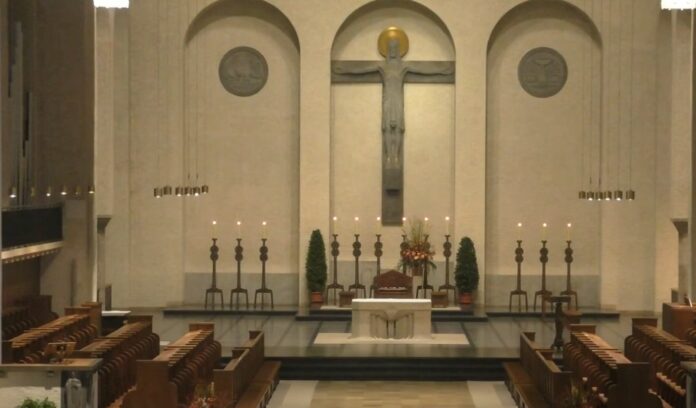 Innenansicht der Kapelle Kloster Münsterschwarzach