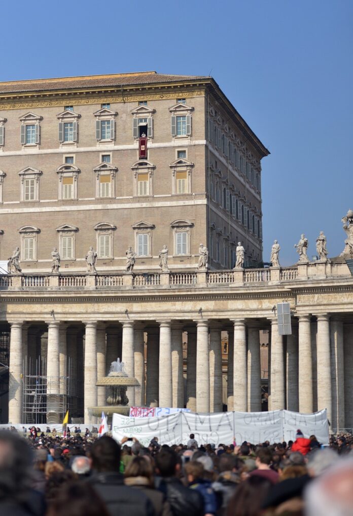 Papst Franziskus bei der Angelus-Ansprache