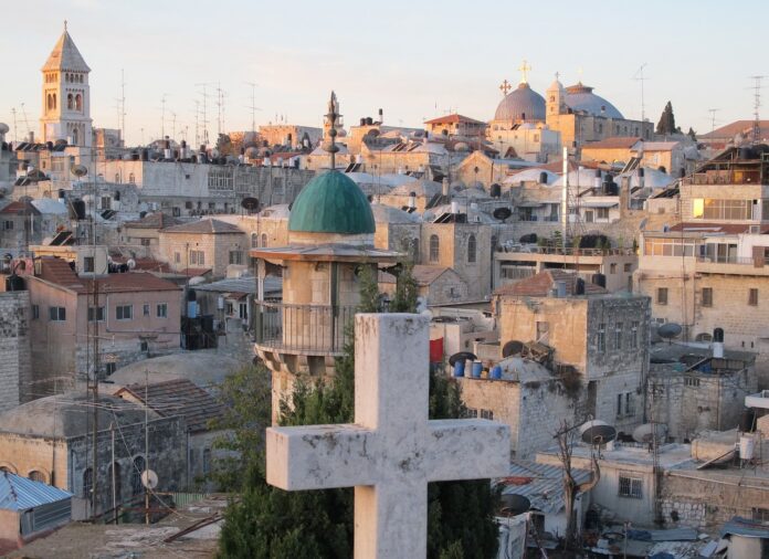 Blick auf Jerusalem