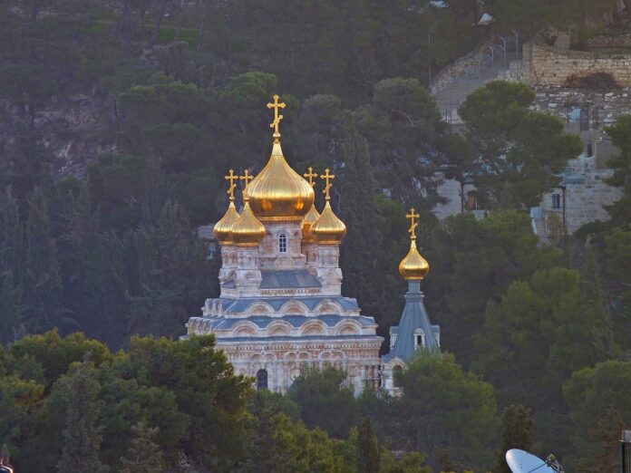 Maria Magdalena Kirche, Jerusalem.