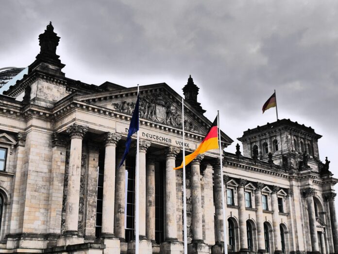 Reichstagsgebäude in Berlin