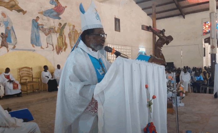 Ein Gottesdienst im Erzbistum Garoua in Kamerun