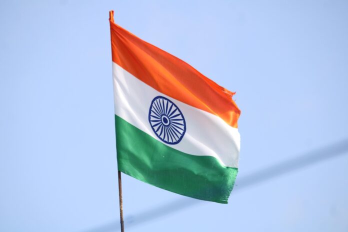 Nationalflagge von Indien