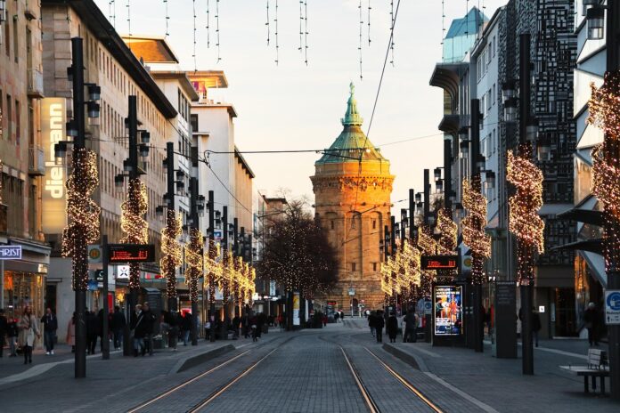 In der Mannheimer Innenstadt sollte die 