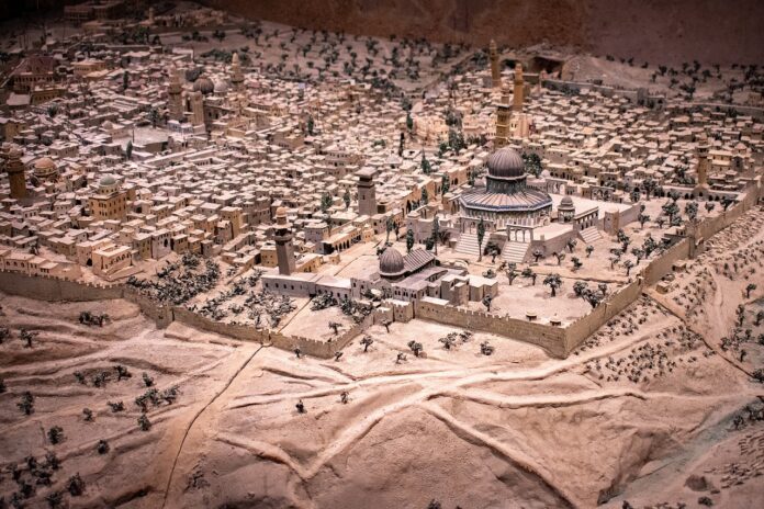 Die Altstadt von Jerusalem - Friedensmarsch für Frieden im Nahen Osten