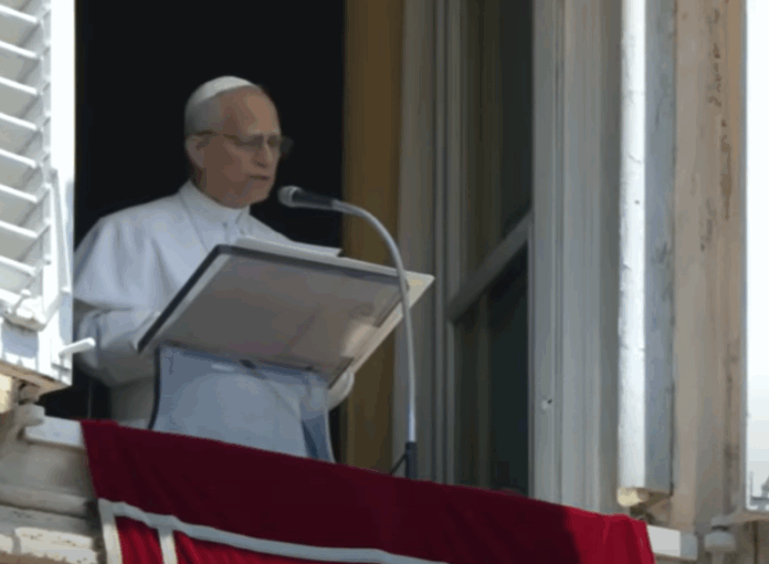 Papst Leo XIV. beim Angelusgebet: Christsein zum Lebensstil machen