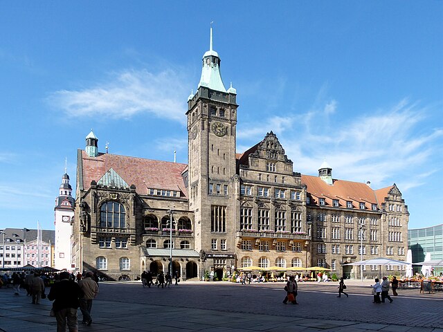Rathaus in Chemnitz