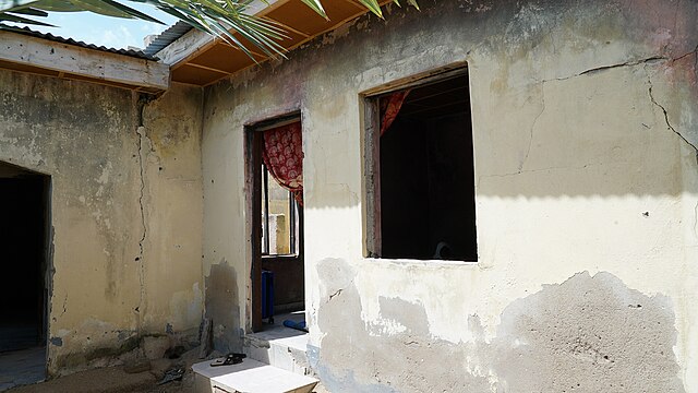 Ein zerstörtes Haus im nigerianischen Bundesstaat Borno