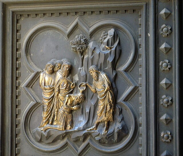 Battistero di firenze porta sud di andrea pisano