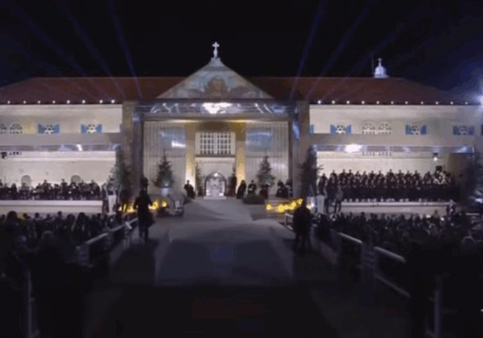 Papst Leo beim Treffen mit der Jugend im Libanon