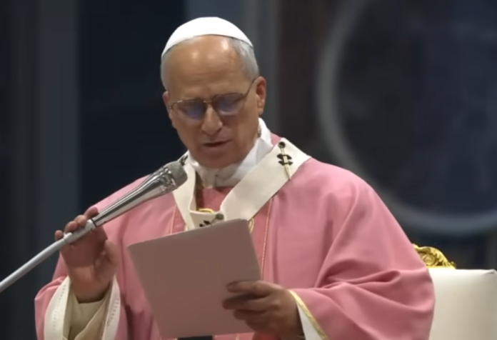 Papst Leo XIV. bei der Heilig-Jahr-Feier der Häftlinge