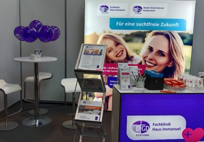 Der Stand der Mütter-Kind- Zentrum Rückenwind