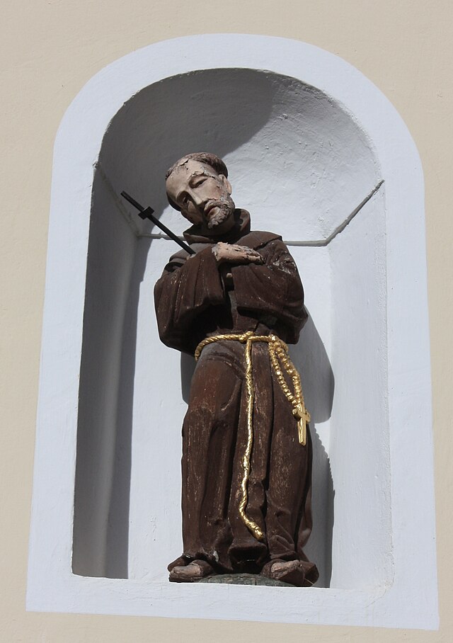 Statue des Hl. Franz von Assisi im Kloster Döllach