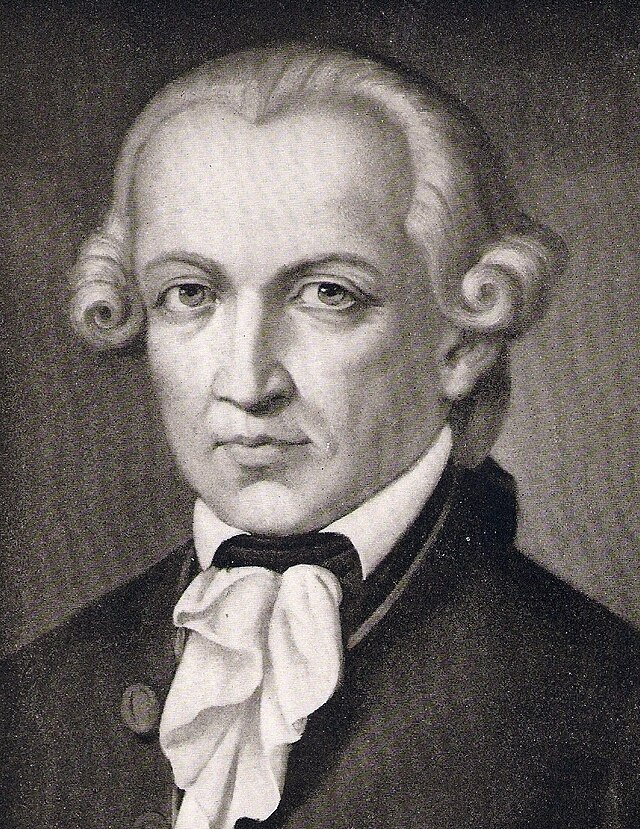 Der Philosoph Immanuel Kant