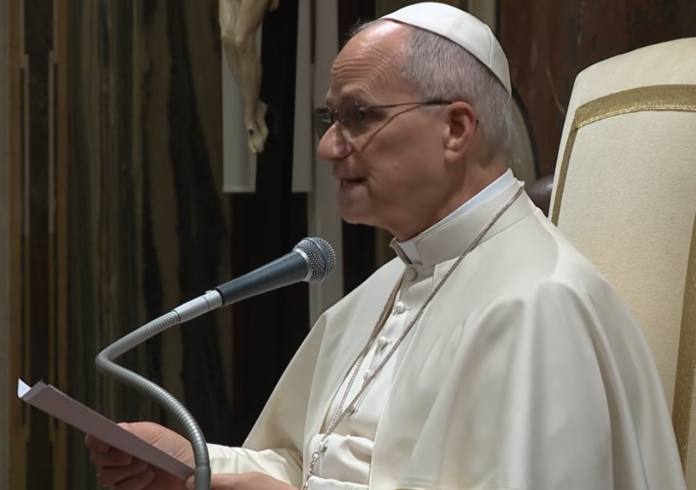 Papst Leo bei der Audienz mit Teilnehmern eines Treffens des italienischen nationalen Transplantationszentrums