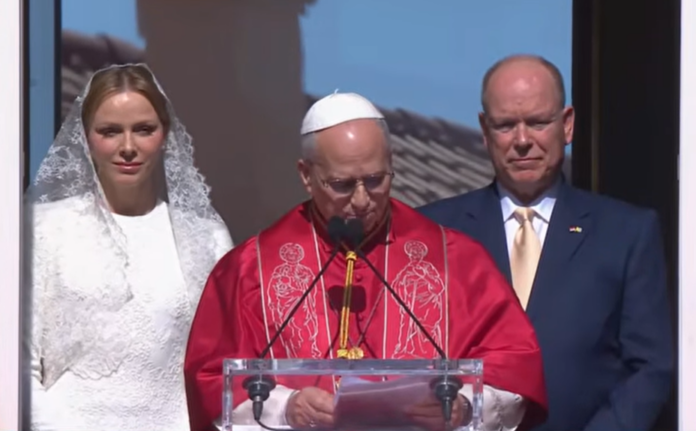 Papst Leo XIV. in Monaco mit Fürst Albert