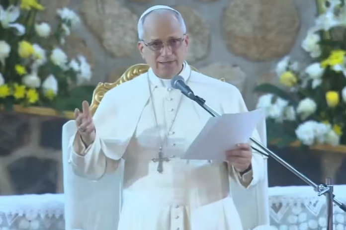 Papst Leo XIV. beim Friedenstreffen in Kamerun