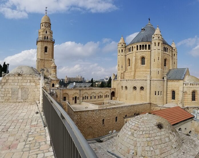Zionsberg in Jerusalem, wo eine Ordensfrau attackiert wurde